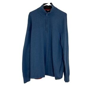 The North Face Blue 1/4 Zip Lightweight Pullover Sweater Size  XXL